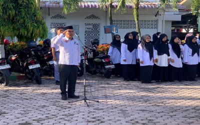 Momentum Pasca Lebaran: Upacara Perdana Madrasah dan Pesan Penting Menuju Ujian Akhir